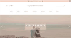 Desktop Screenshot of explorewithcorinth.com